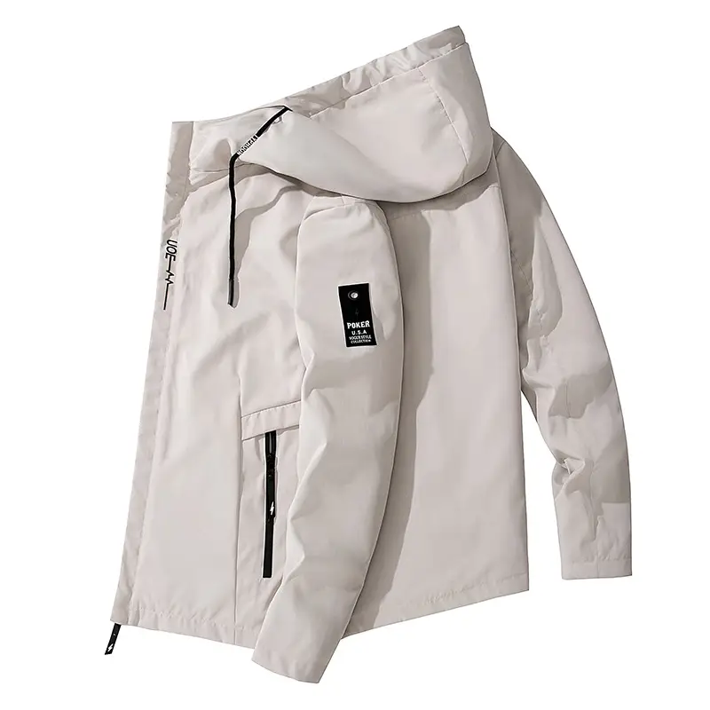 Men Hooded Casual Jacket Autumn New Style