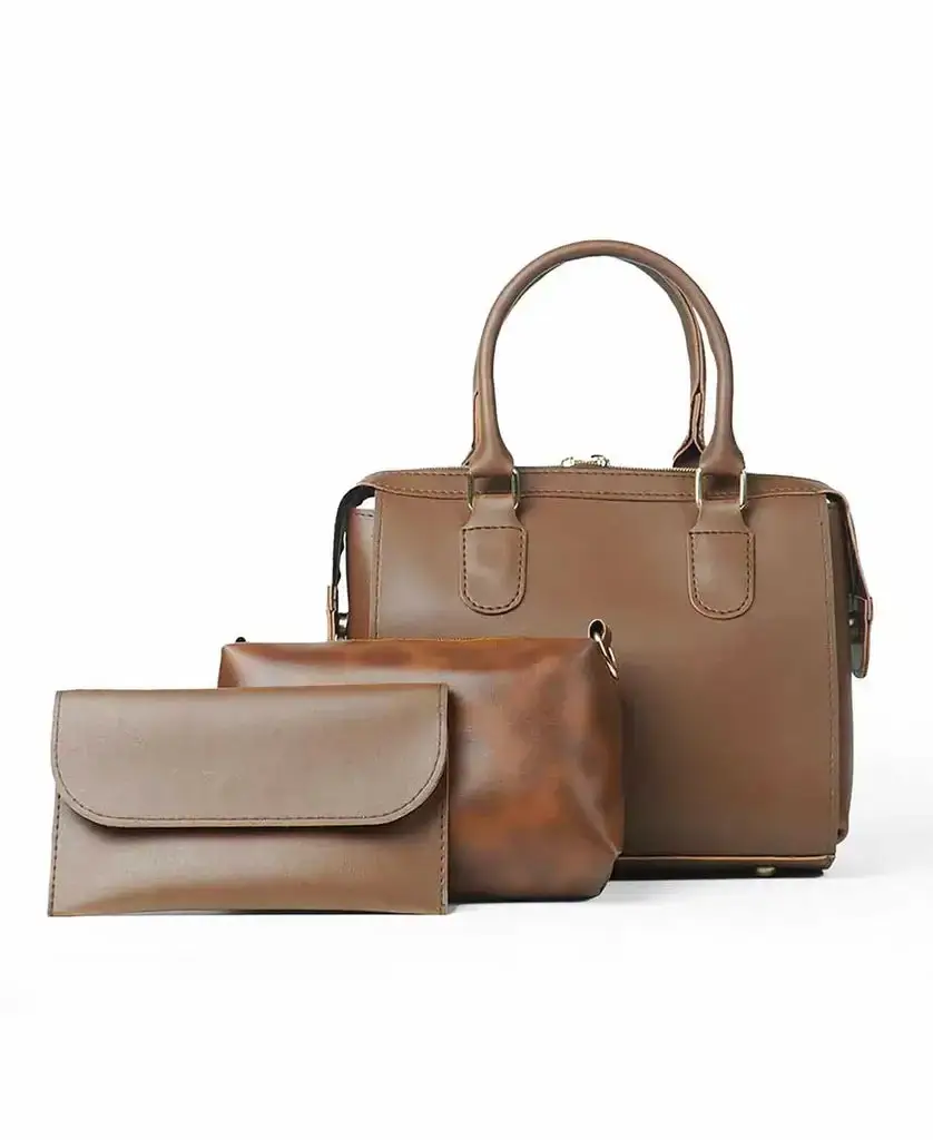 Women's Faux Leather Textured Shoulder Bag