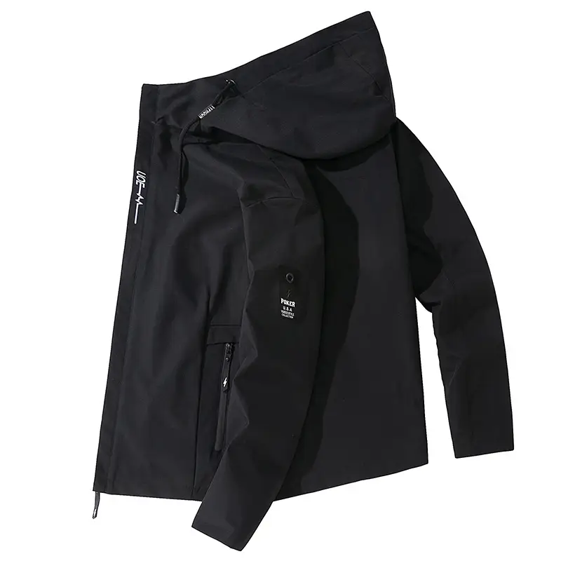 Men Hooded Casual Jacket Autumn New Style